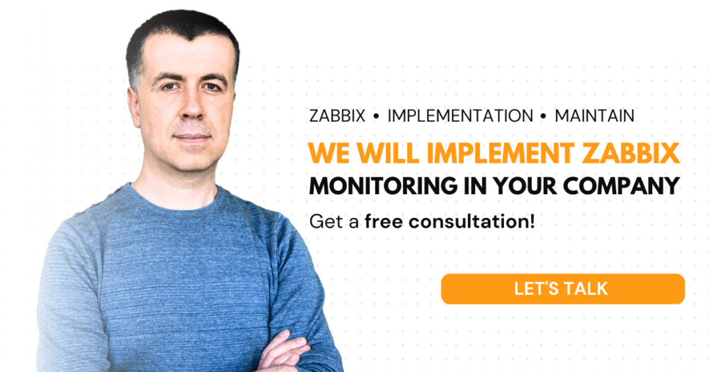 Let's talk about zabbix. We will implement server monitoring.